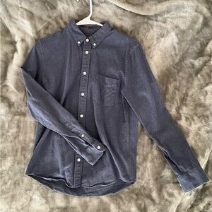 Everlane Blue Casual Button-Down Shirt 100% cotton